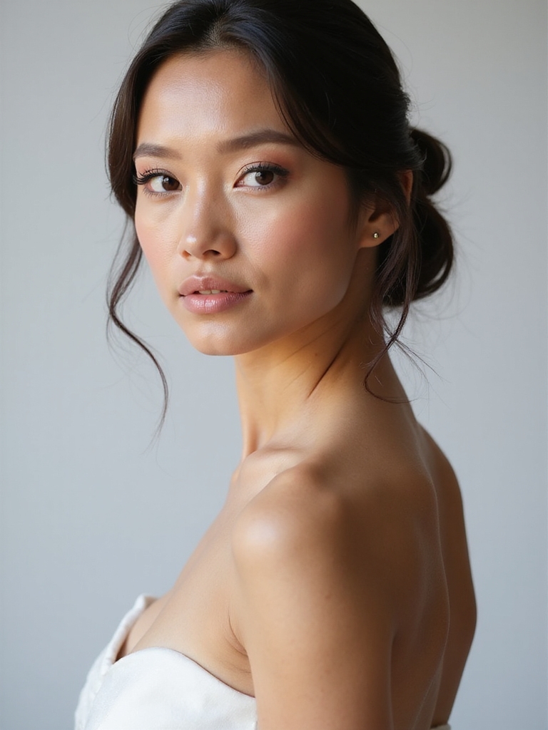 timeless neutral makeup elegance