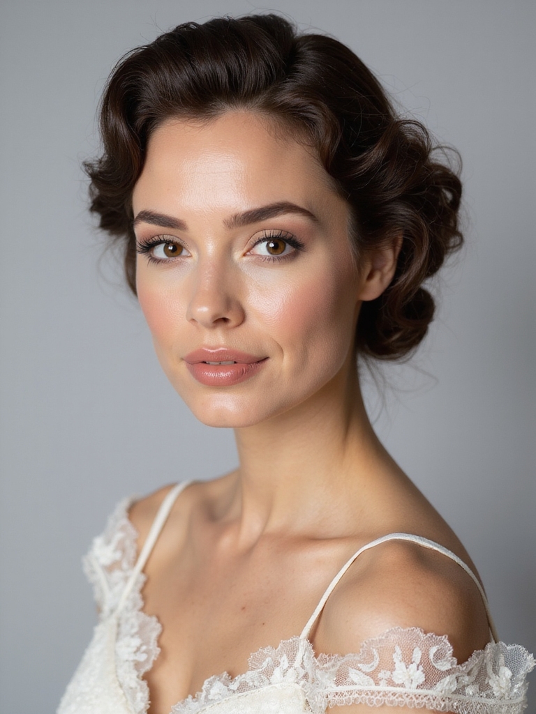 timeless radiant bridal glow