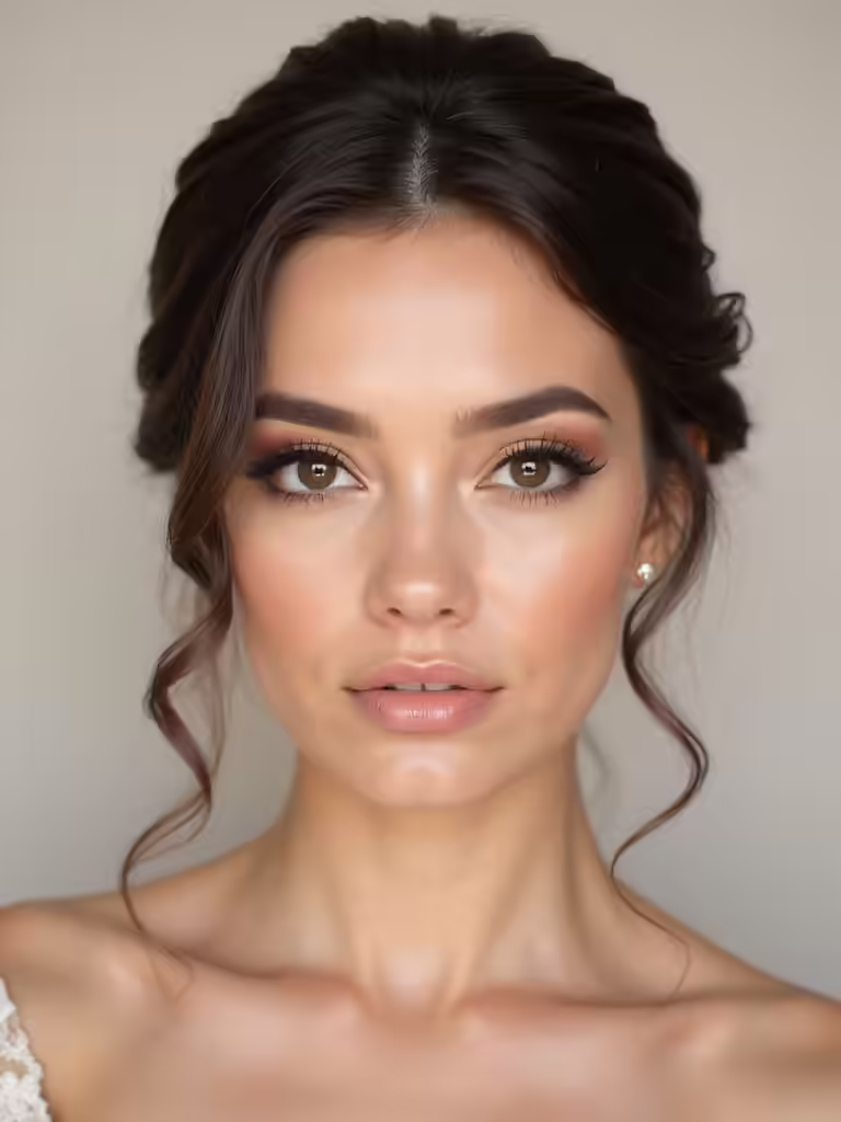 timeless soft glam bridal looks