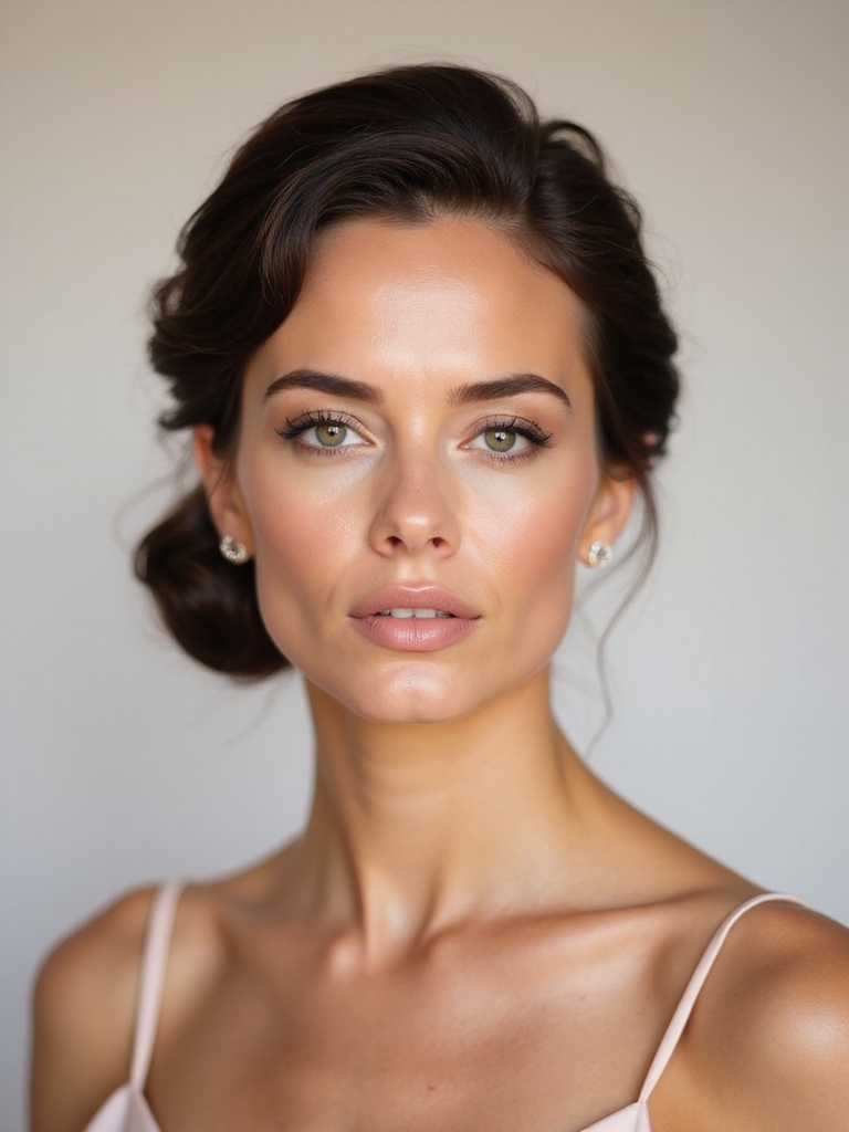 timeless vintage engagement makeup