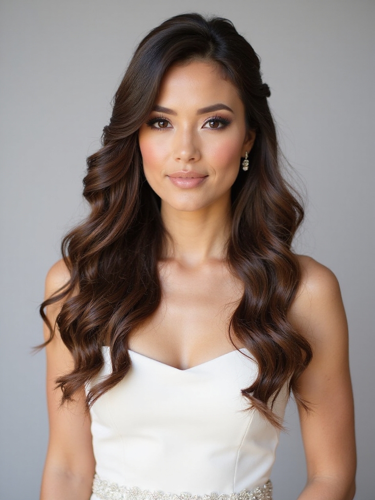 transformative wedding day hair