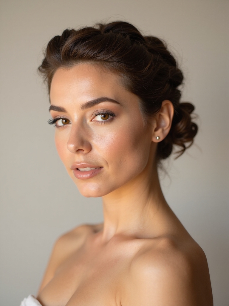 twisted crown with florals