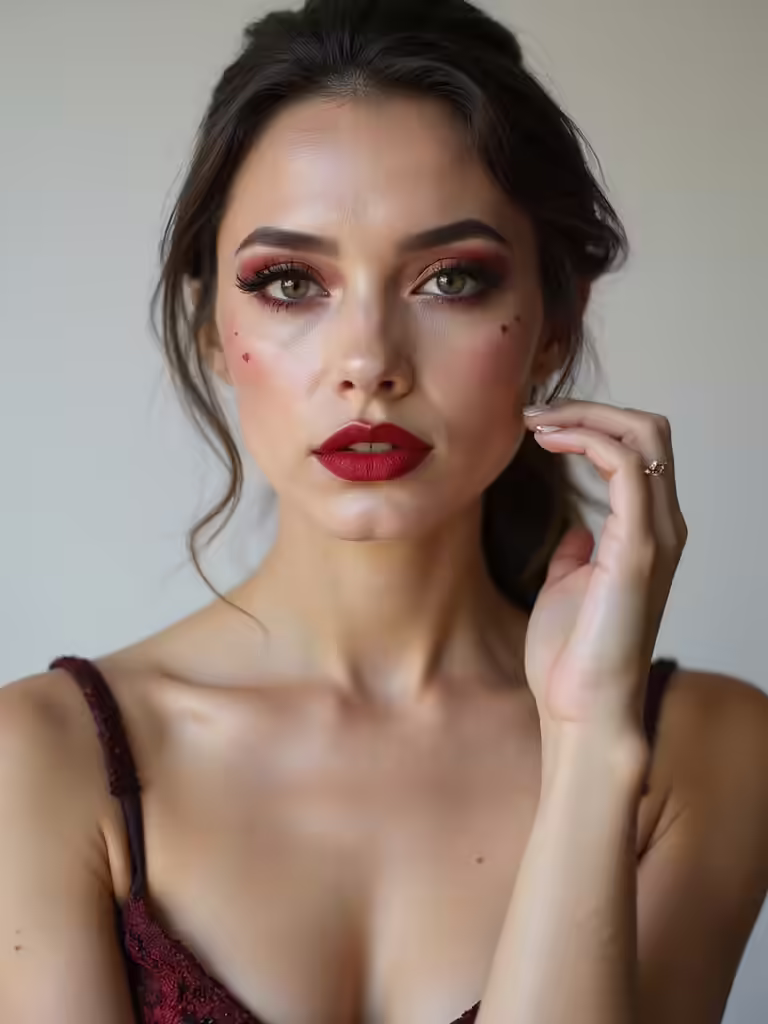 vampire bride makeup inspiration