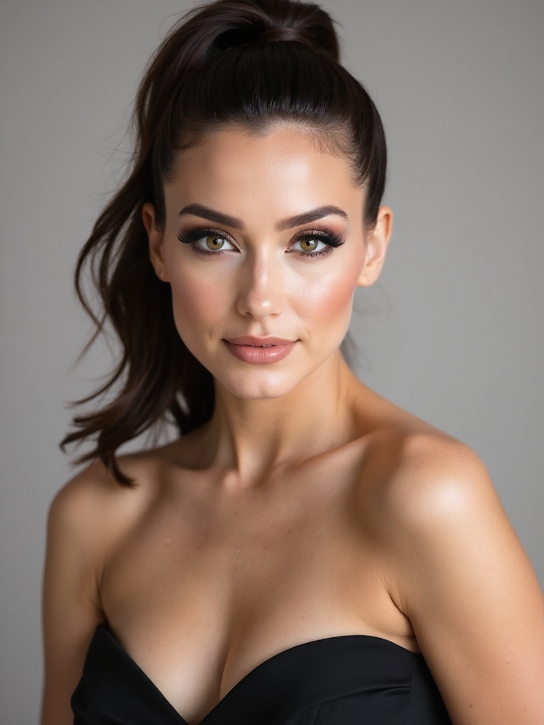 versatile high ponytail elegance