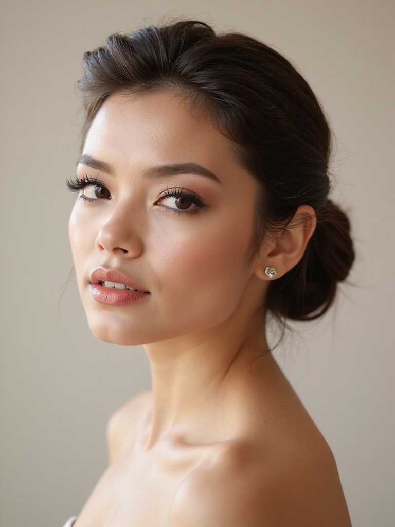 versatile low bun styles