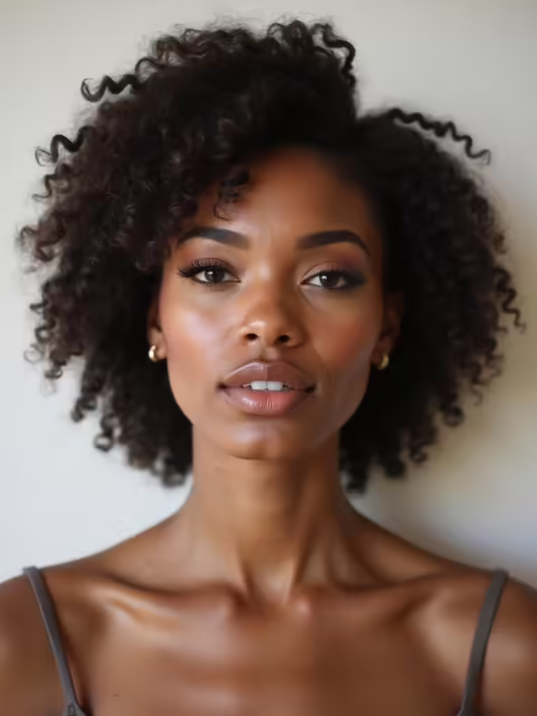 vibrant makeup for black women