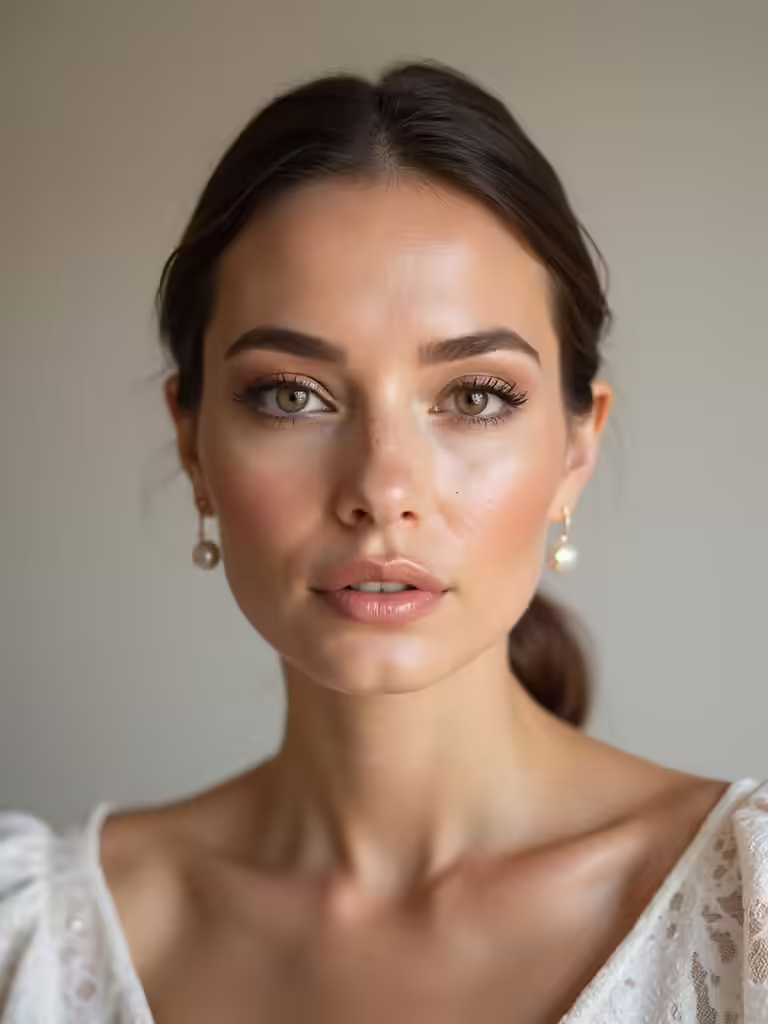viral fresh bride makeup
