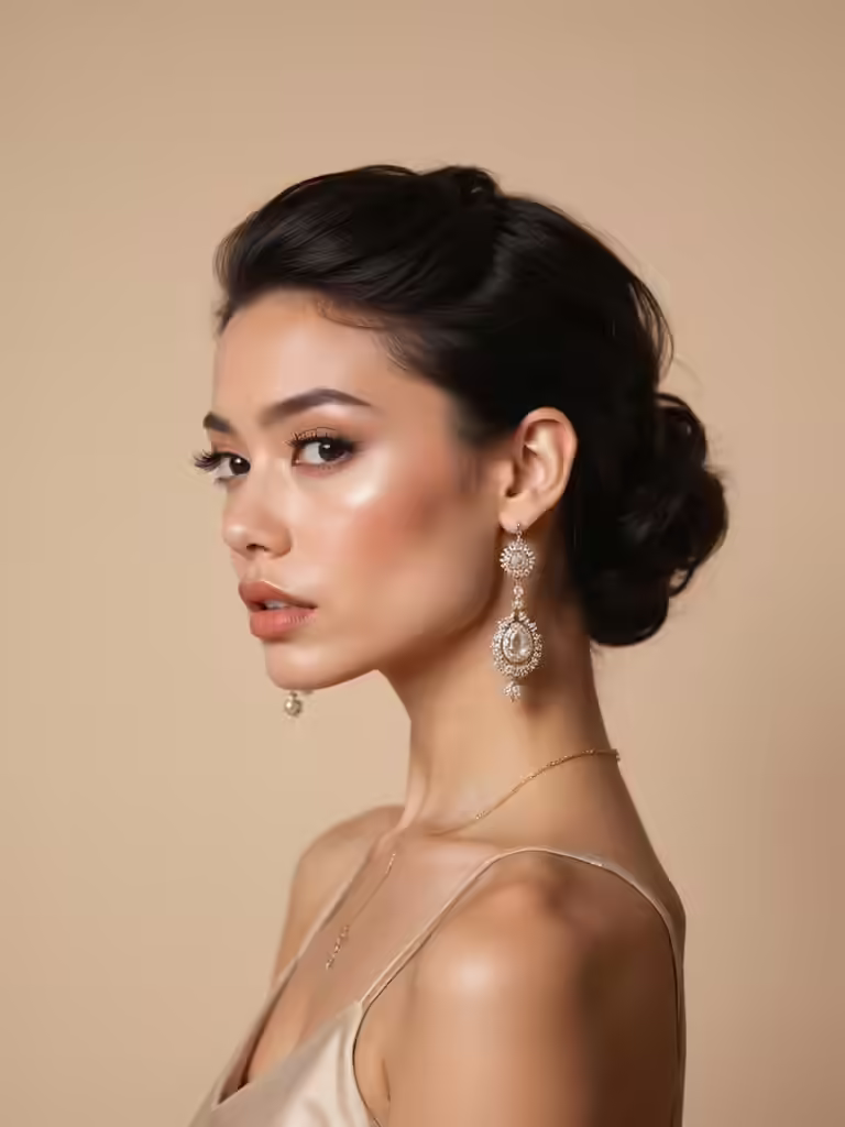 viral half up half down