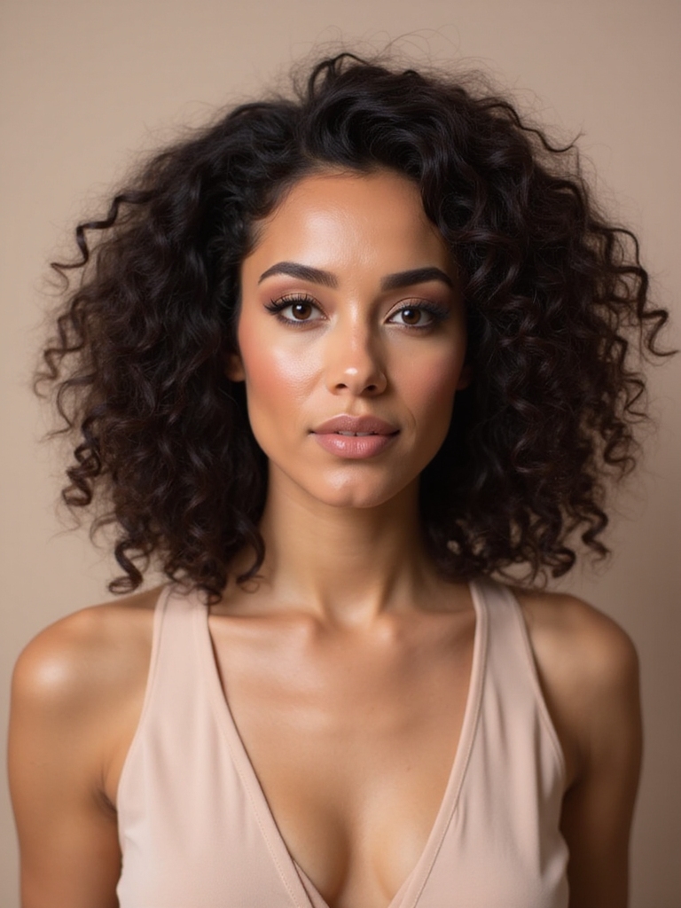 voluminous curls for weddings