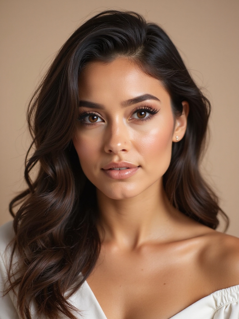 voluminous lashes for brown eyes