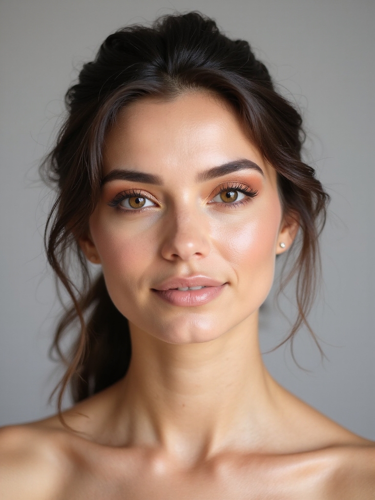 warm bronze autumn eyeshadow