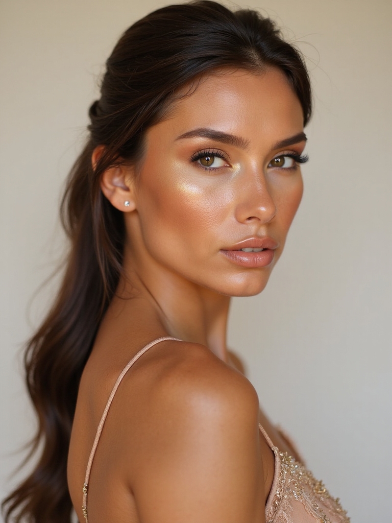 warm bronze contour techniques