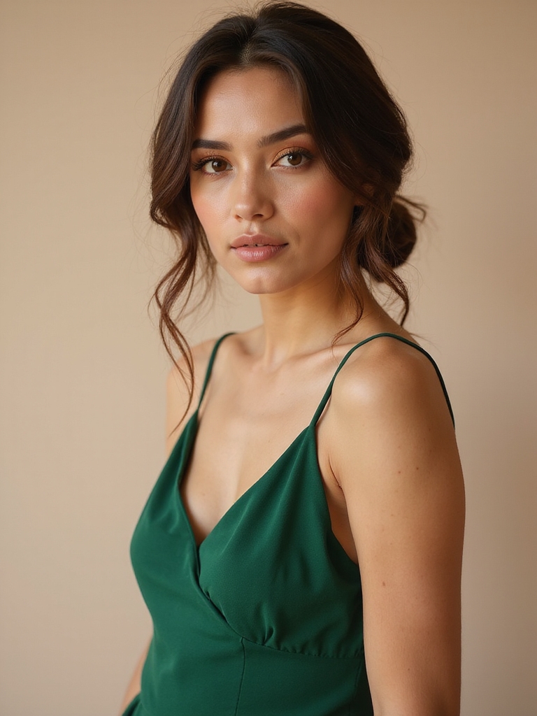 warm bronze enhances green
