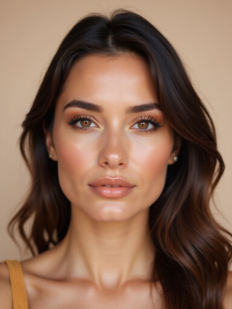 warm bronze enhances hazel