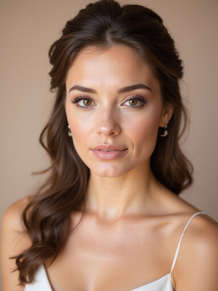warm bronze enhances hazel