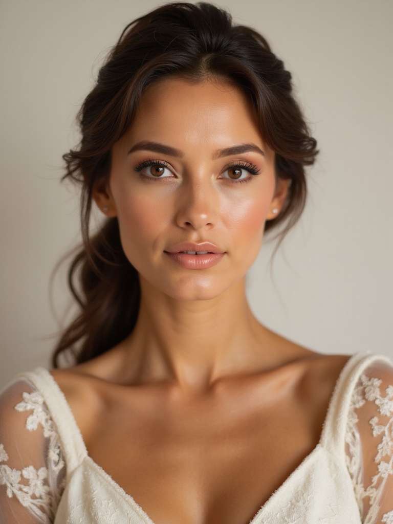 warm bronze sun kissed glow