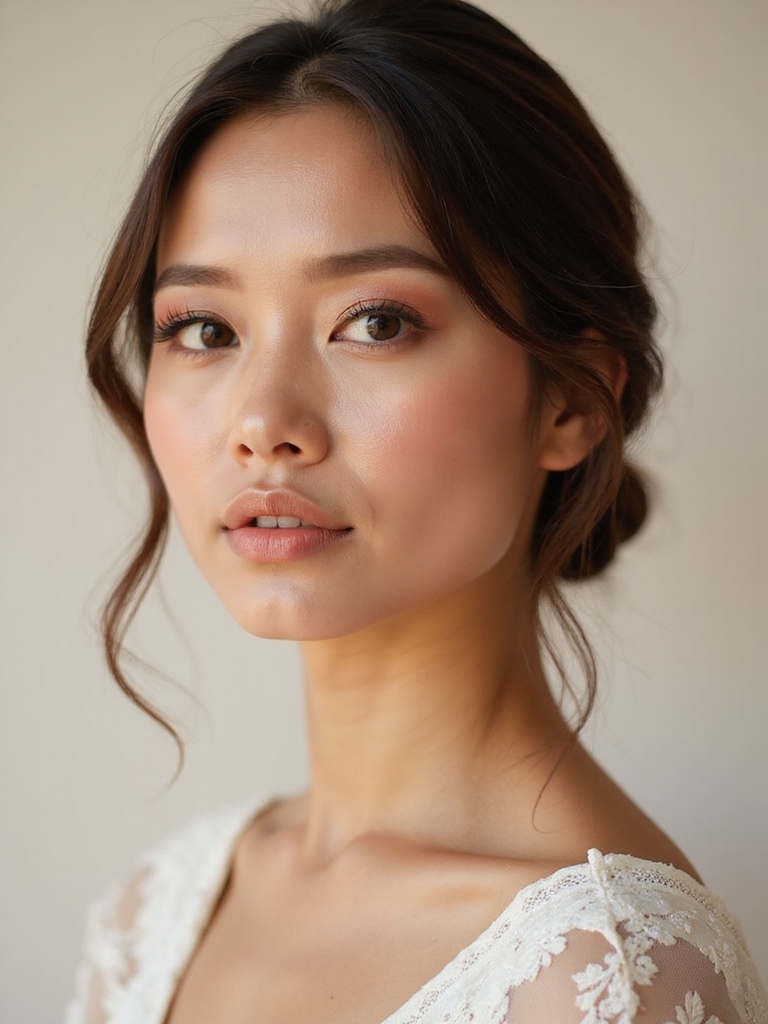 warm bronze wedding glow