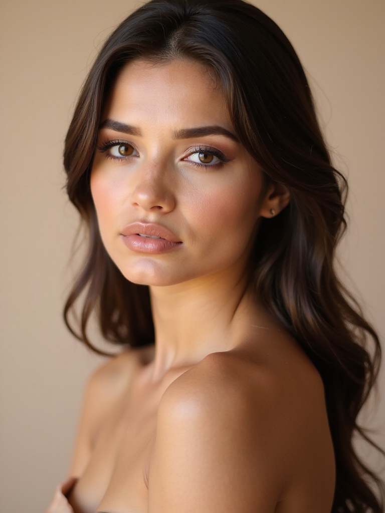 warm brown eyeshadow elegance