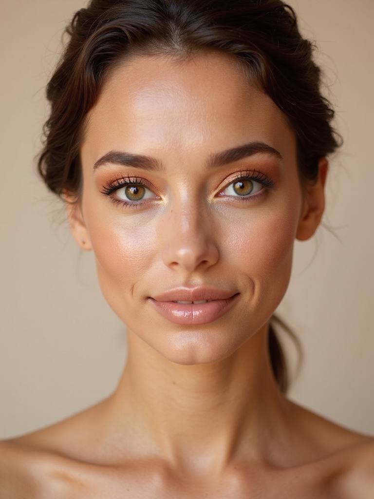 warm copper enhances hazel