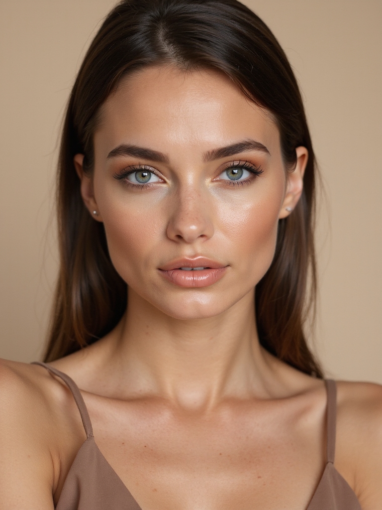 warm tones enhance blue eyes