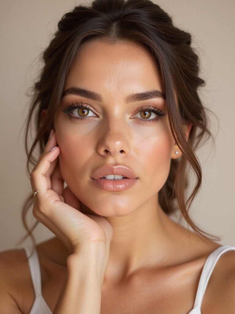 warm tones enhance hazel