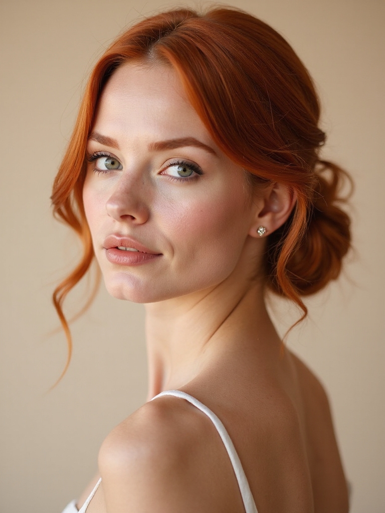 warm tones for redheads