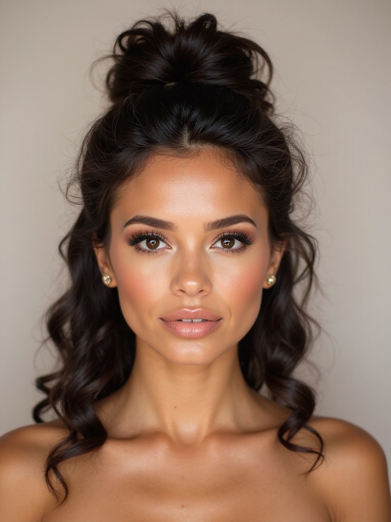 whimsical volume for curls